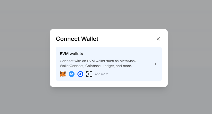 How to connect to a token management service with your wallet