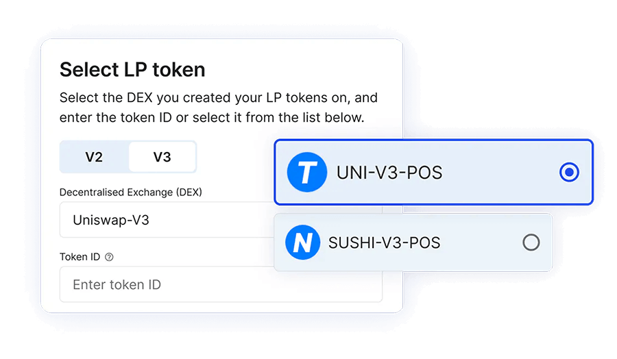 Lock V2 and V3 on Cronos Blockchain with our tool