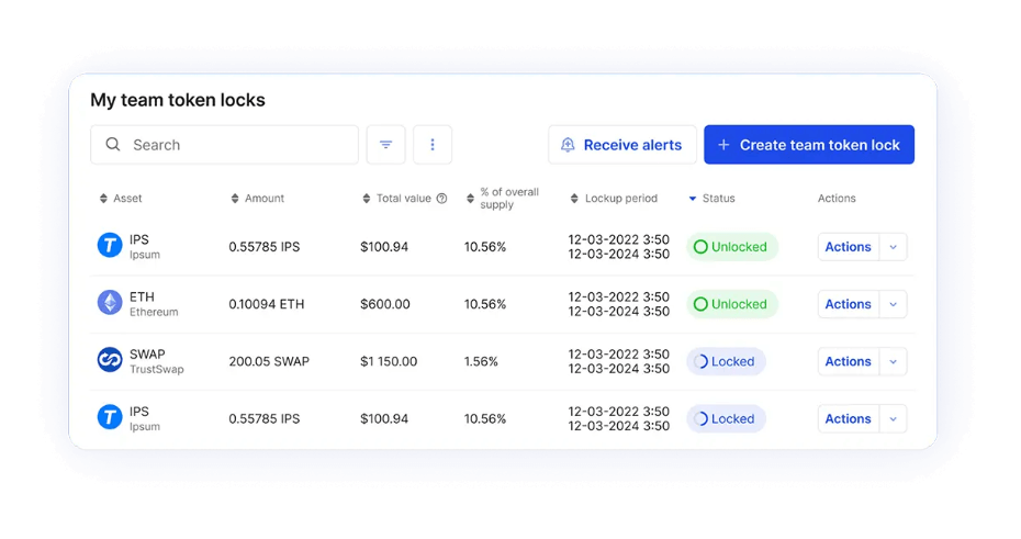 Token Locker on Odyssey Chain