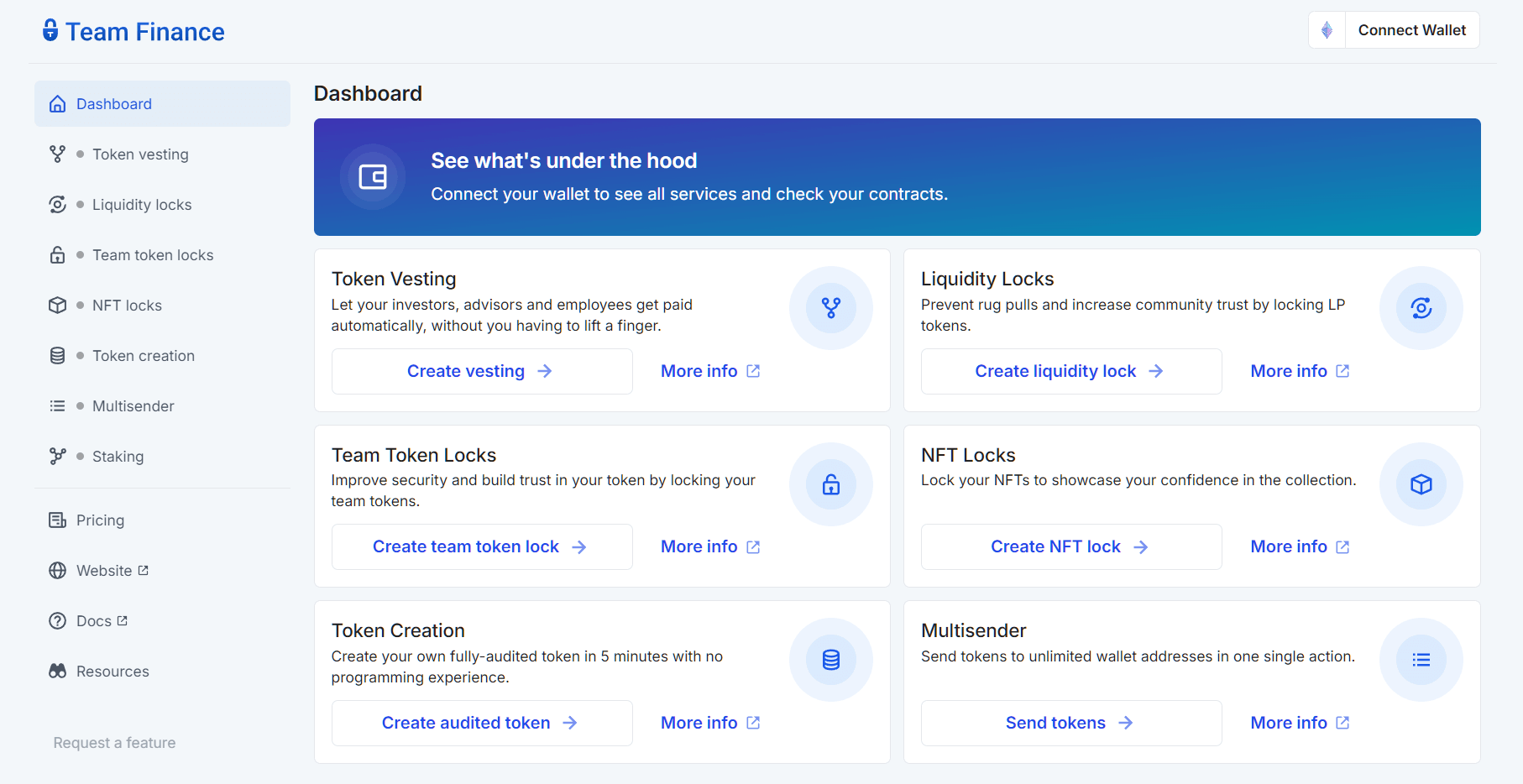 Token Management for Base chain