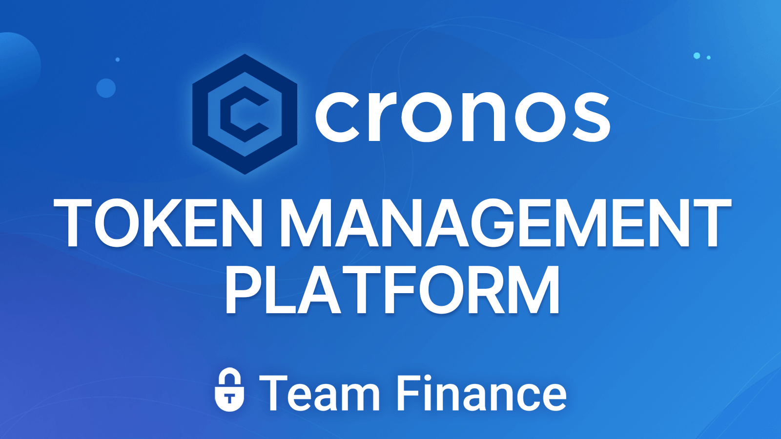 Cronos Token Services App