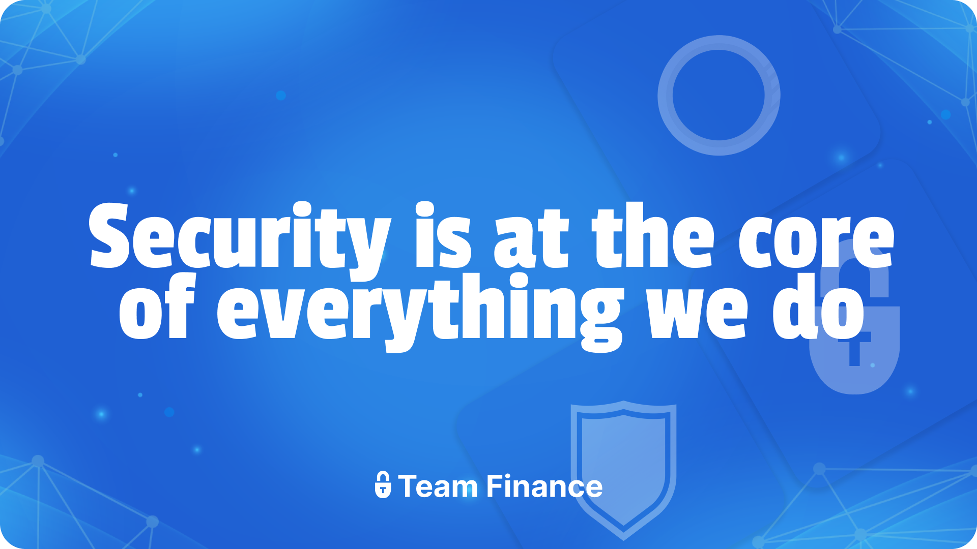 Introducing the New Team Finance Security Page