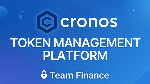 Cronos Token Services App