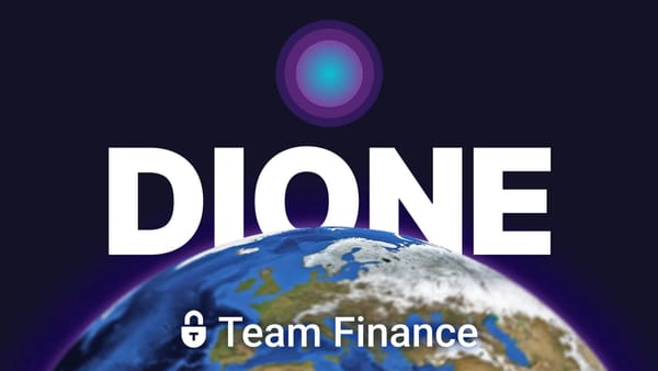 Dione Blockchain Added to Team Finance Token Management